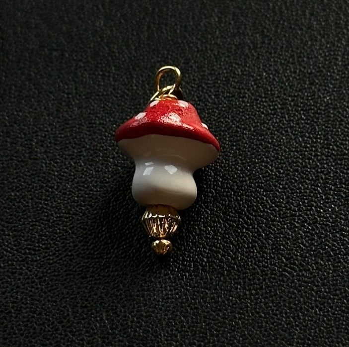 Mini Mushroom Charm