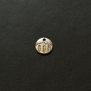Mountain Coin Silver Charm