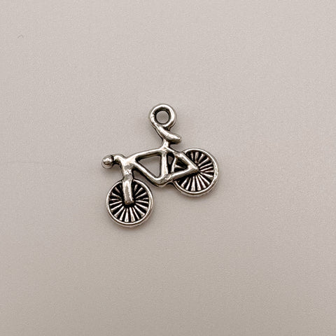 Bicycle Charm - Silver