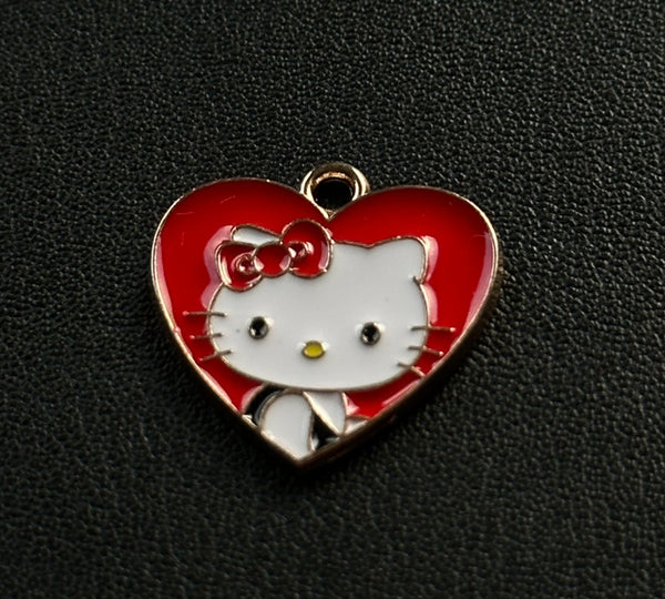 Hello Kitty Heart Charm