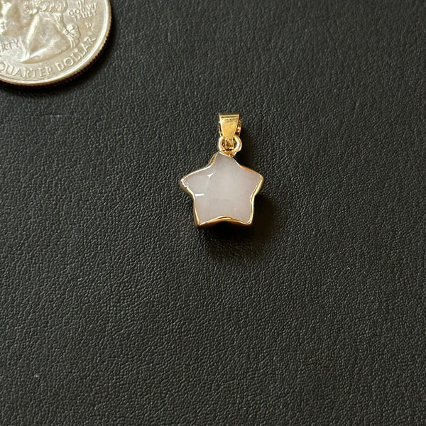 Agate Star Charm