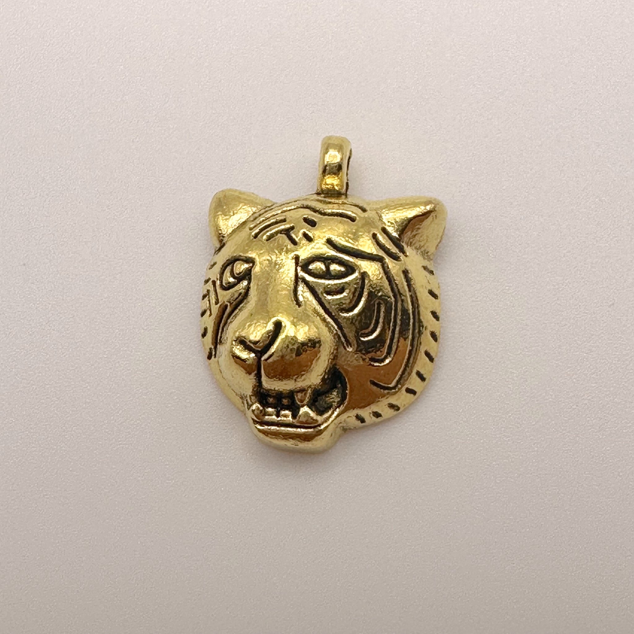 Tiger Face Charm